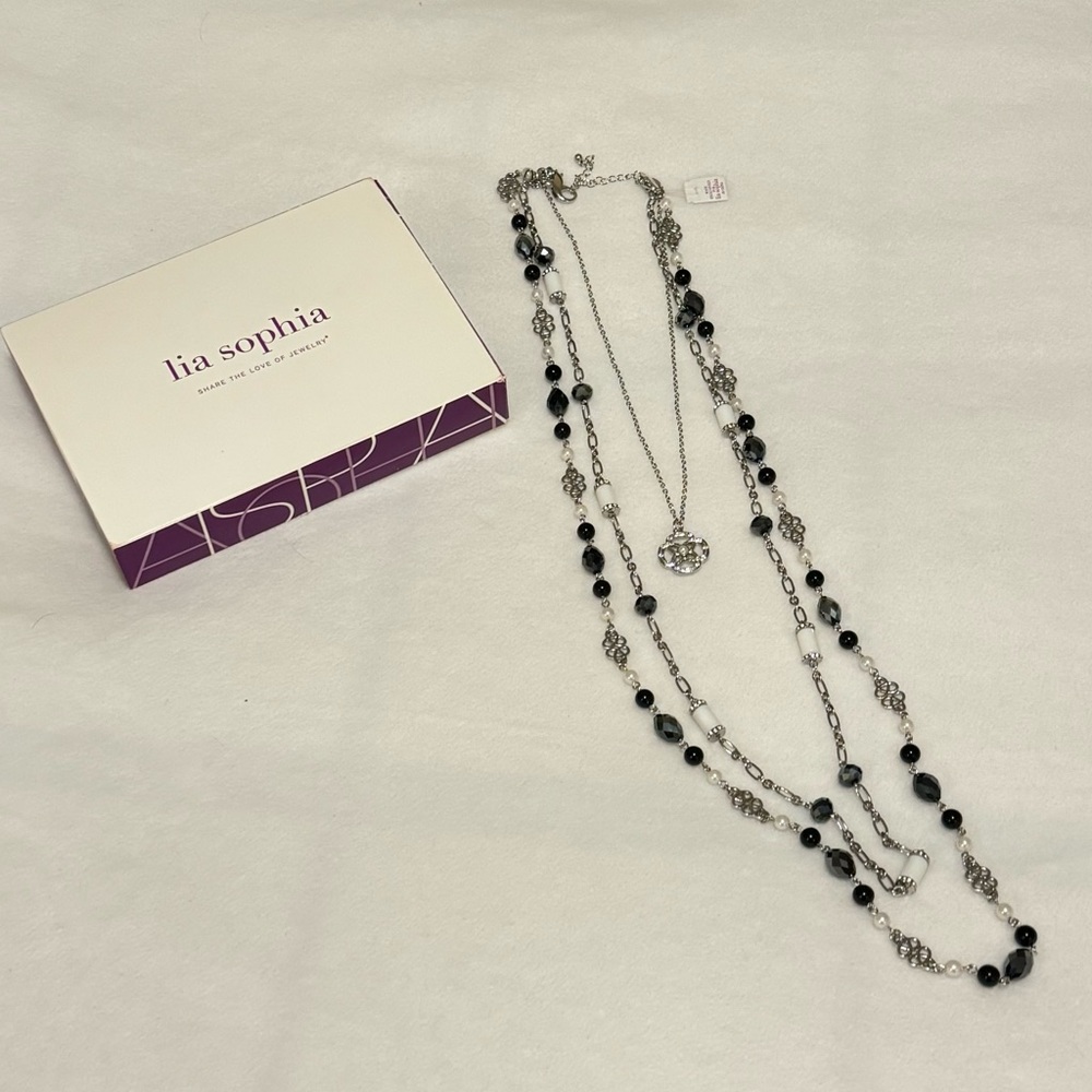 Lia Sophia Trio Necklace